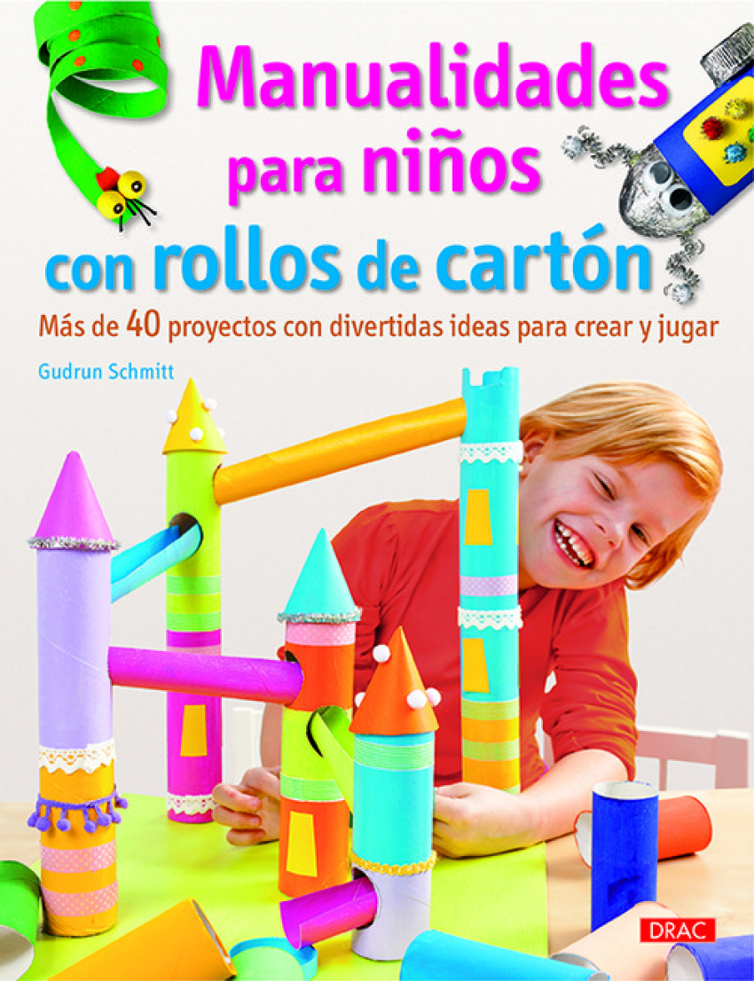 Manualidades para niños con rollos de cartón