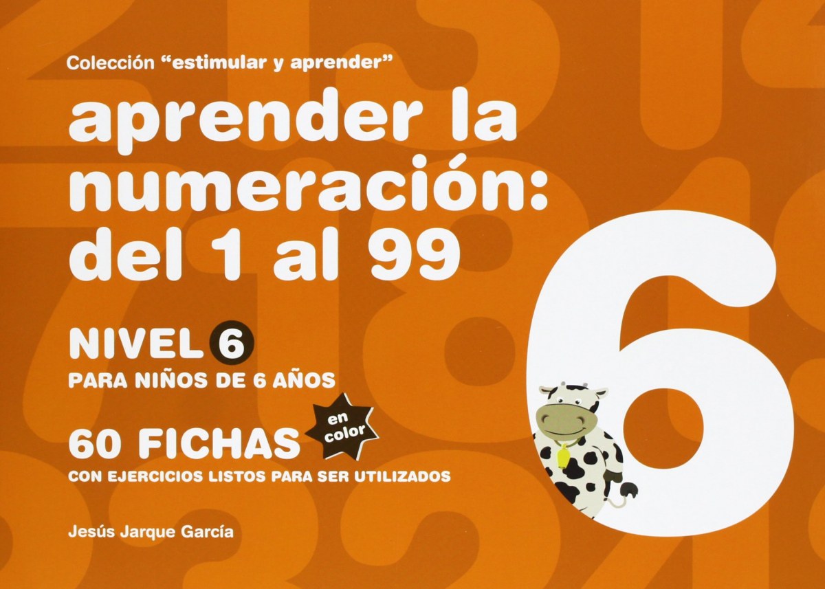 Aprender la numeración: del 1 al 99 (Nivel 6) (color)