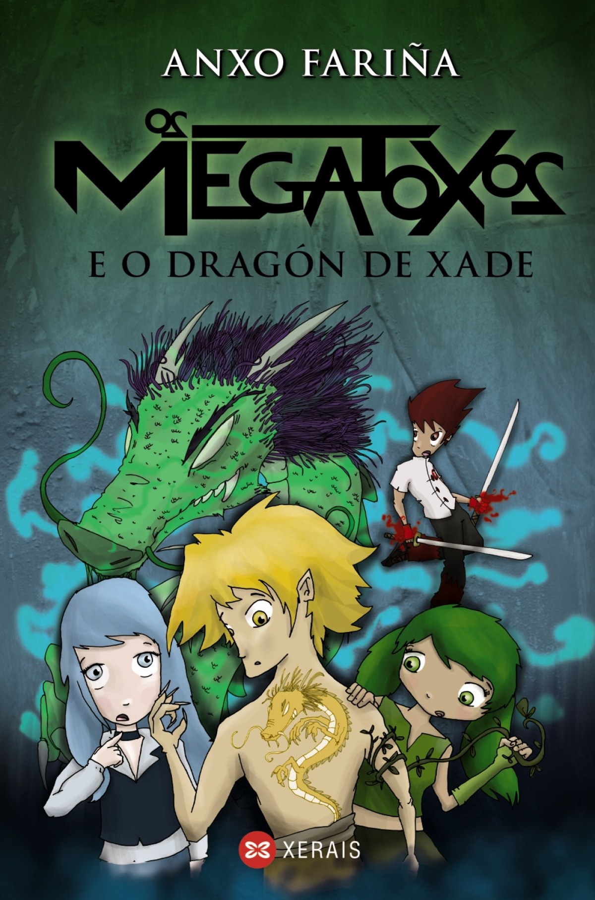 Os megatoxos e o dragón de Xade