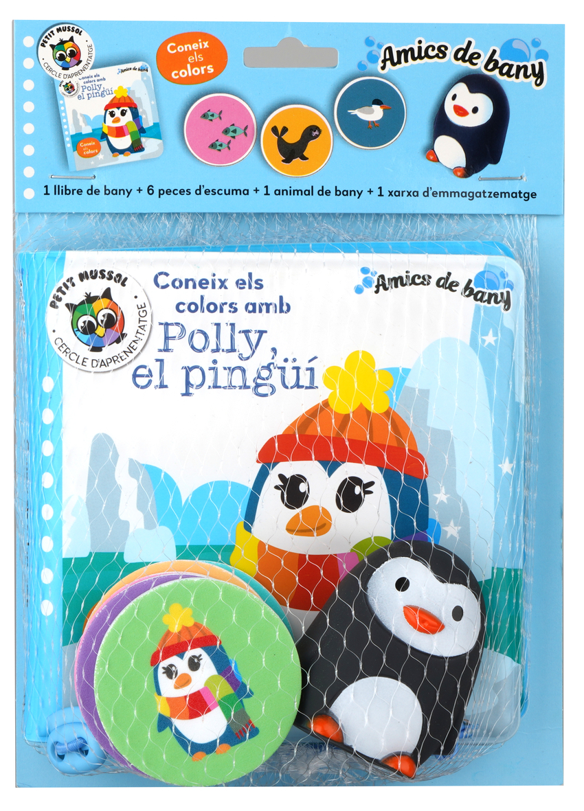 Descobreix els colors amb Polly, el pingüí