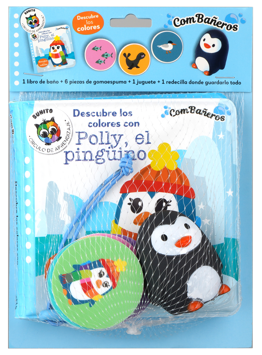 Descubre los colores con Polly, el pingüino