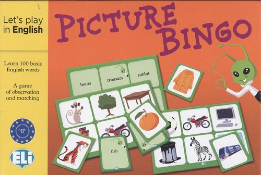 PICTURE BINGO.(LET'S PLAY IN ENGLISH)