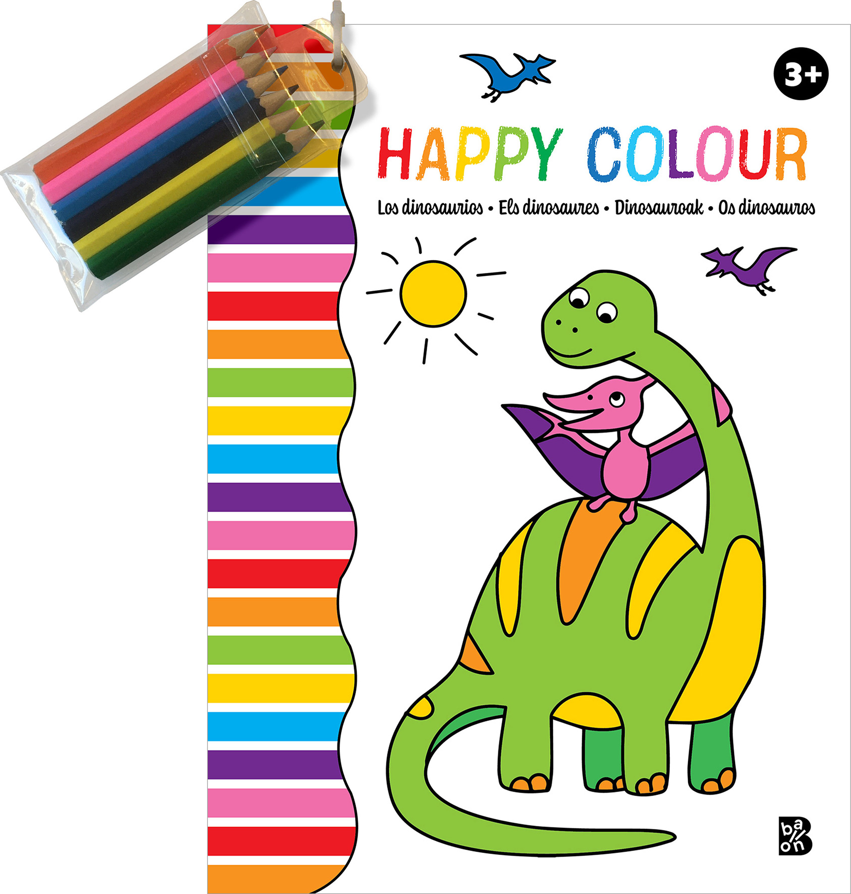  HAPPY COLOUR LOS DINOSAURIOS 