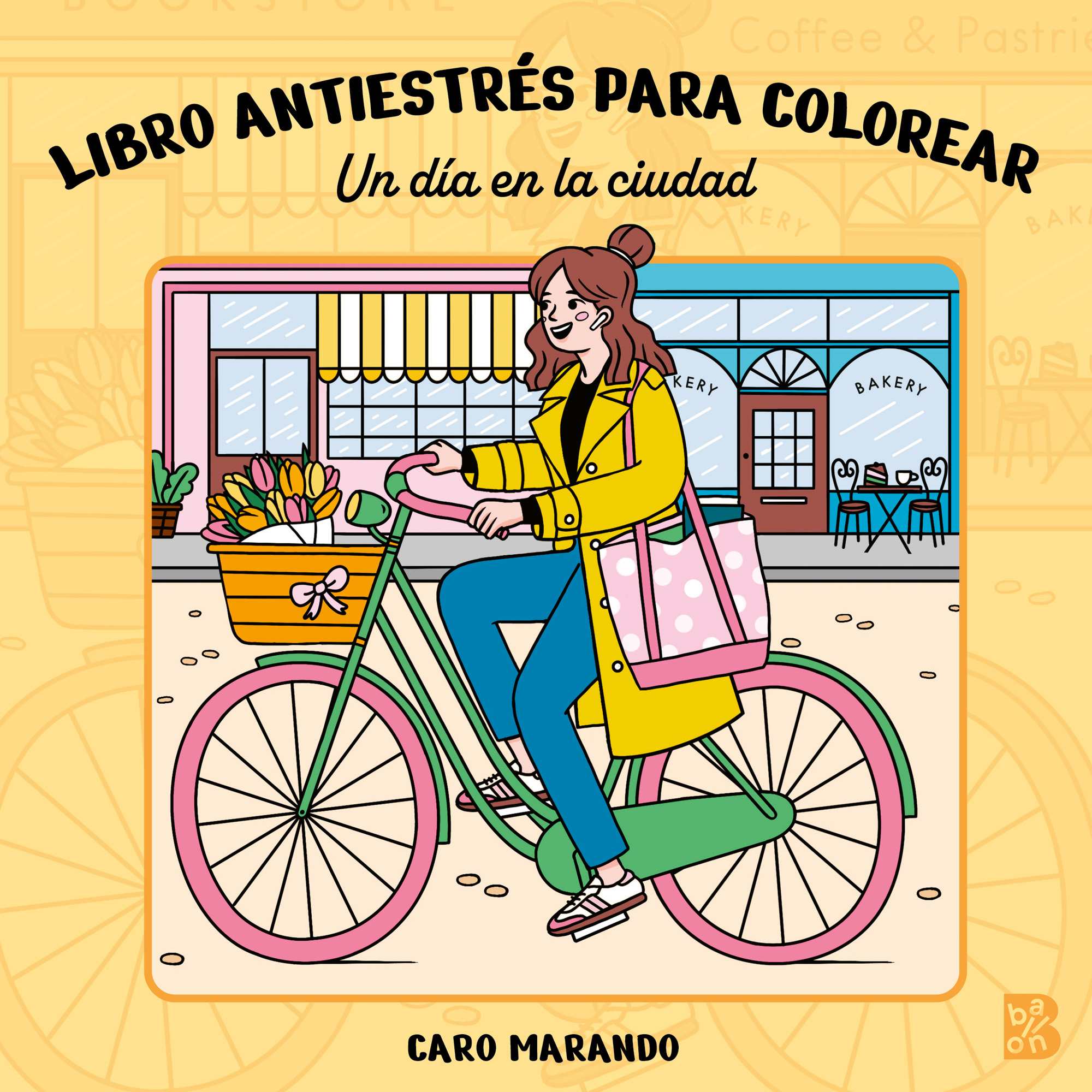  LIBRO ANTIESTRÉS PARA COLOREAR-UN DÍA EN LA CIUDAD 