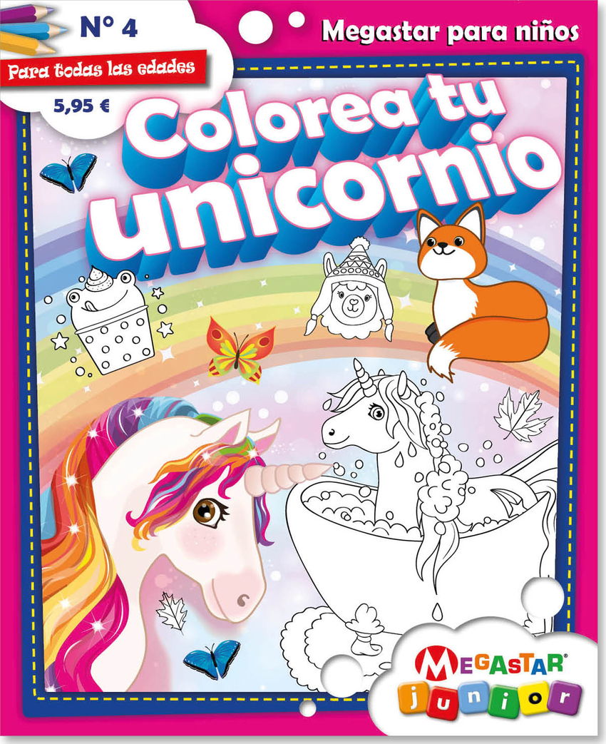 COLOREA TU UNICORNIO 04
