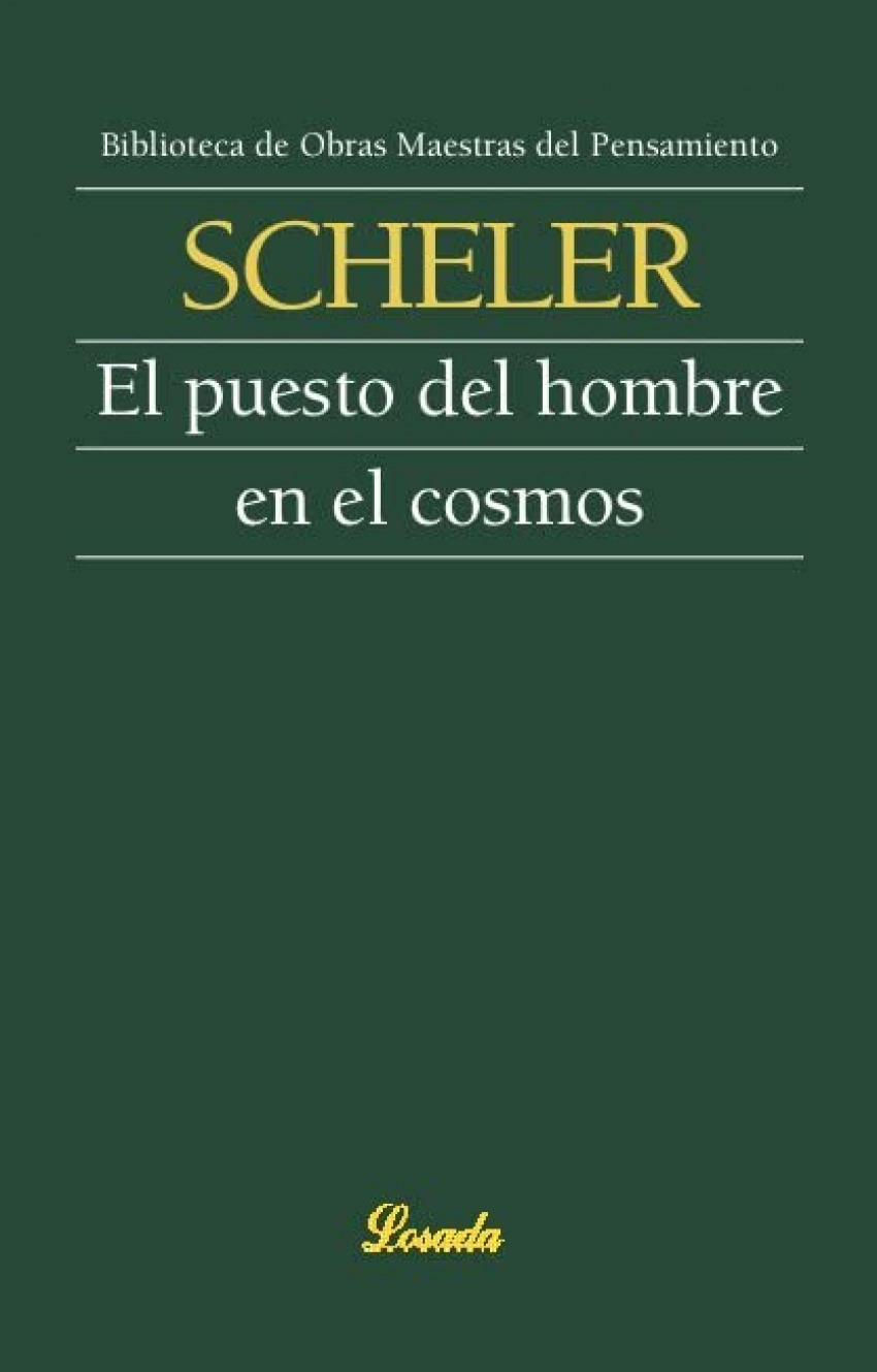 El puesto del hombre en el cosmos 