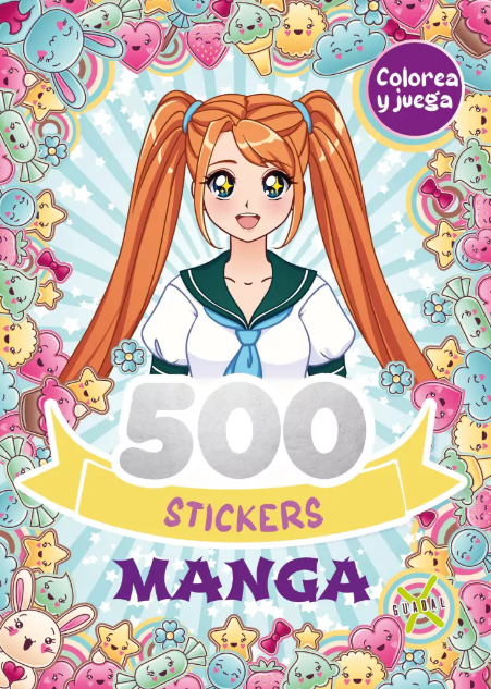  500 Stickers Manga 