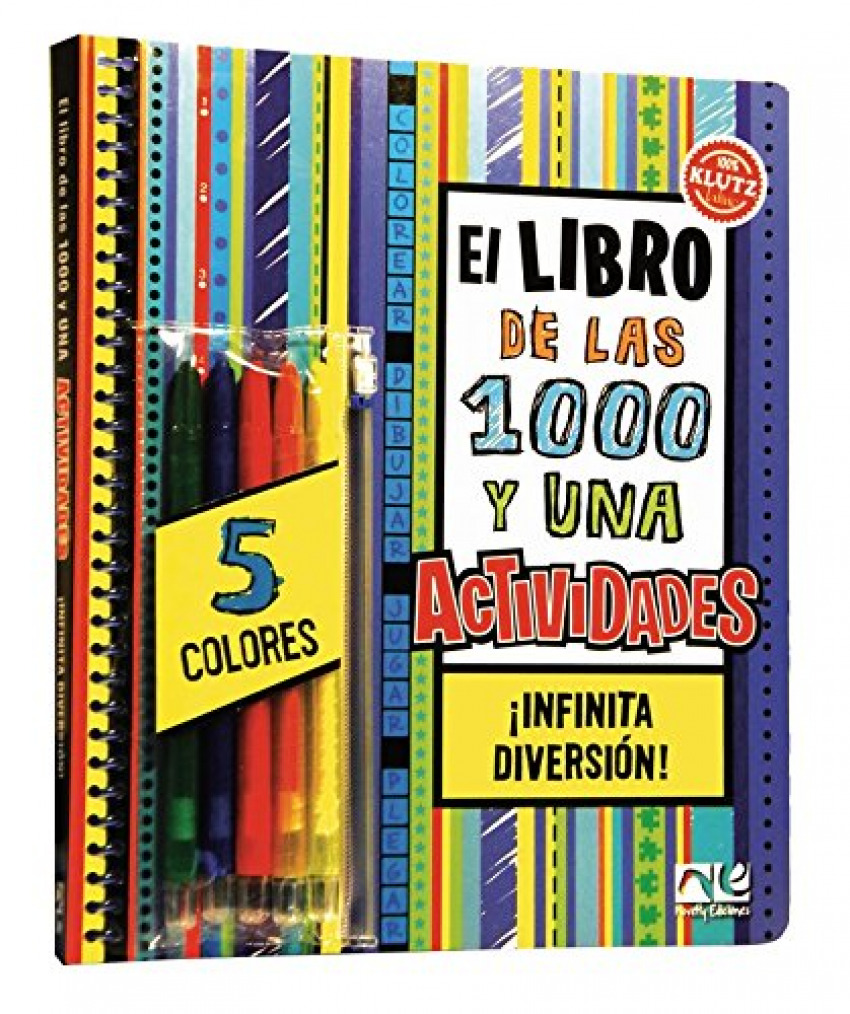 El libro de las 1000 y una actividades (inc.5 colores)