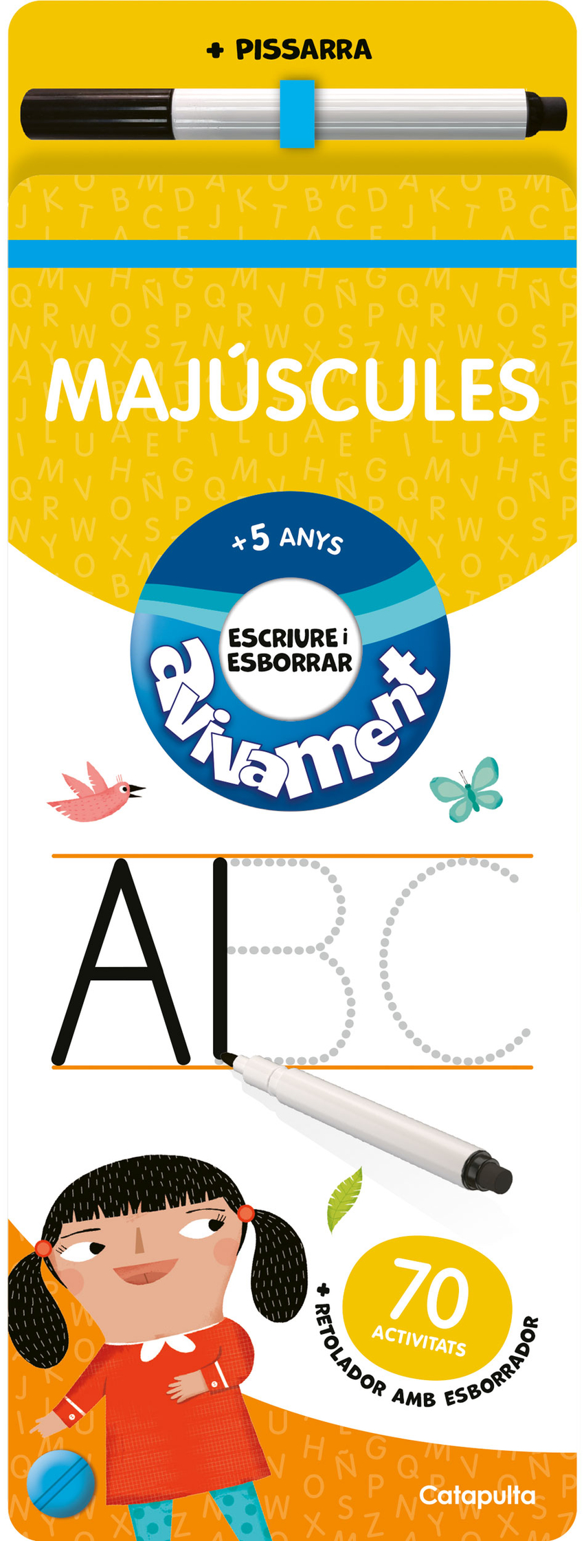 Avivament Escriure i Esborrar - Majúscules
