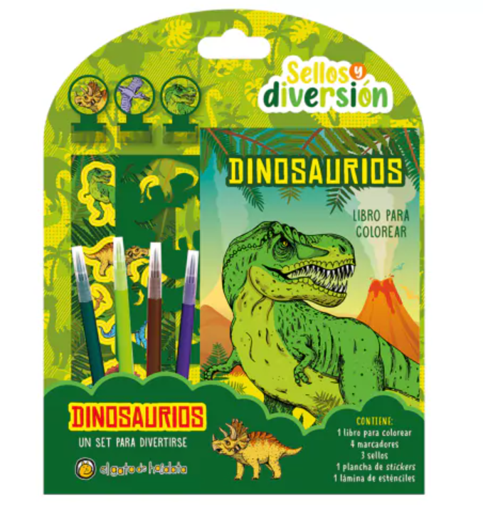  SELLOS Y DIVERSIONES. DINOSAURIOS 