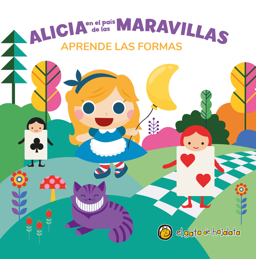 Alicia en el país de las maravillas (Aprende las formas)