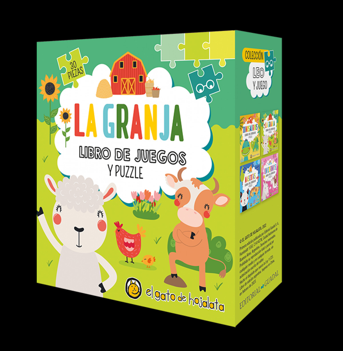 La granja (Libro+Puzzle 30 piezas)