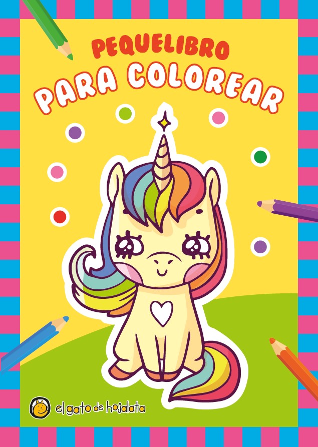 Pequelibro para colorear 2 (Unicornio)