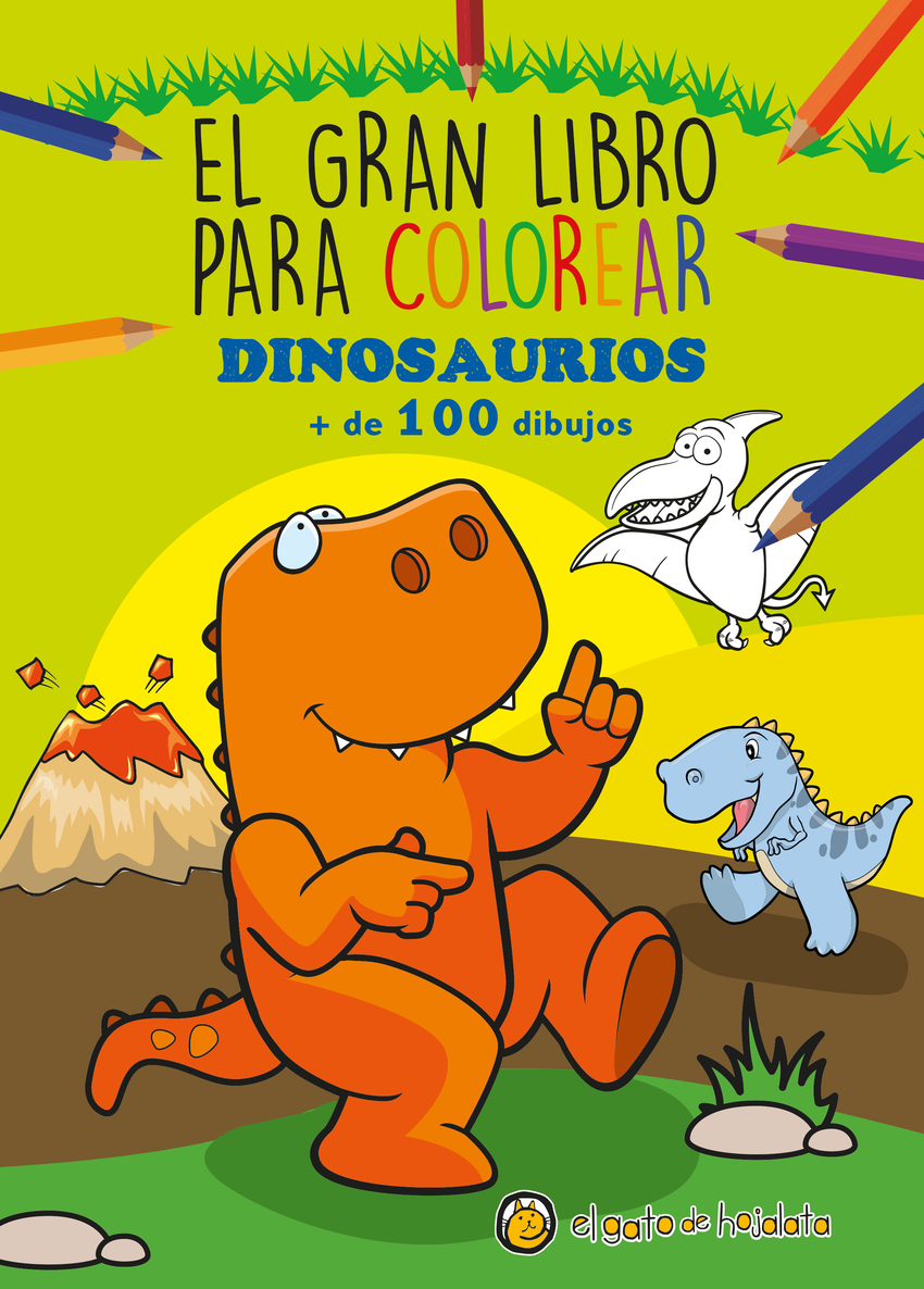 Dinosaurios ('El Gran Libro para colorear')