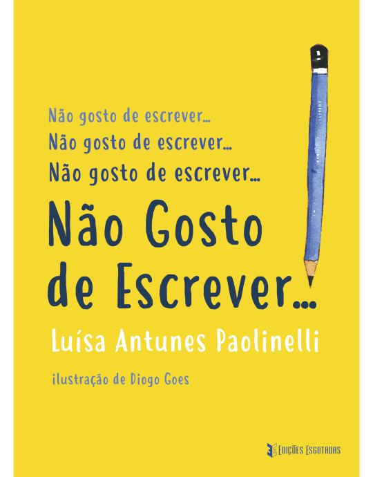 Não gosto de escrever..