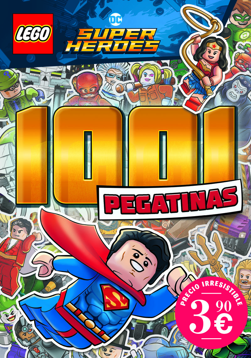 SUPER HEROES: 1001 pegatinas