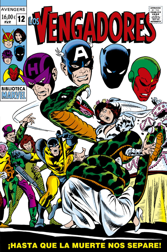  LOS VENGADORES 12- BIB. MARVEL- HASTA QUE LA MUERTE NOS SEPARE 