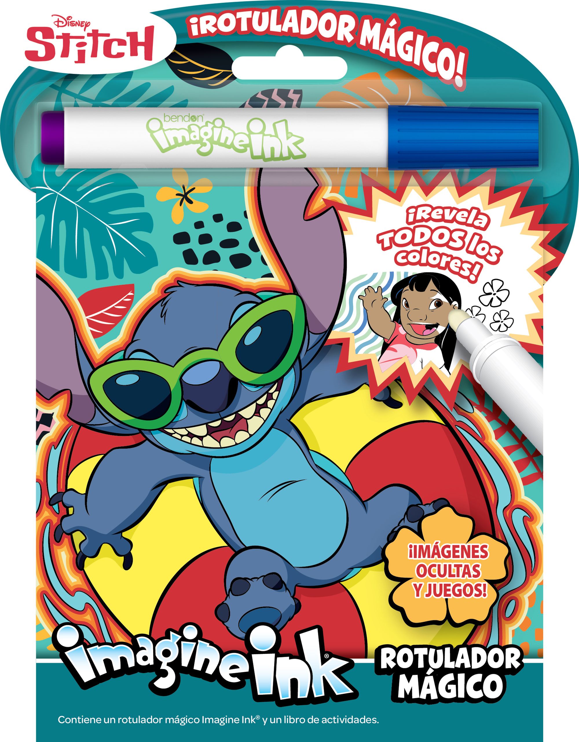  Stitch. Rotulador mágico 