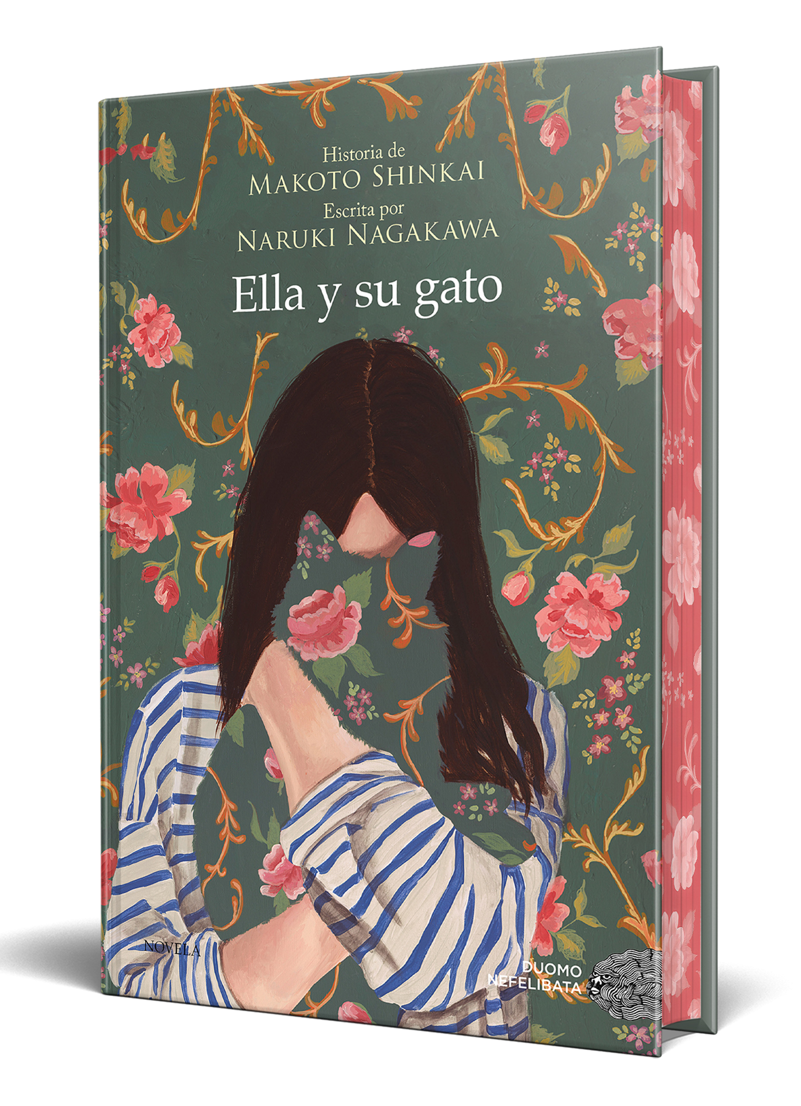  Ella y su gato 