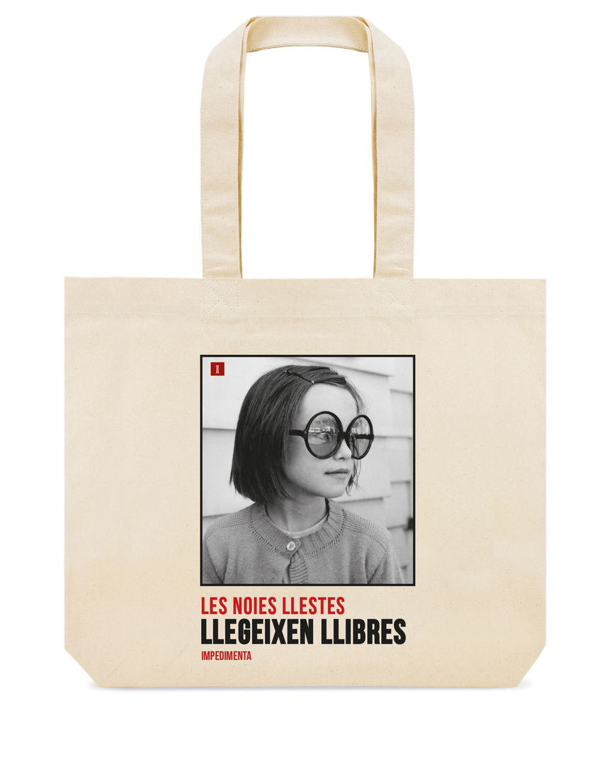 BOSSA DE TELA 'LES NOIES LLESTES LLEGEIXEN LLIBRES'