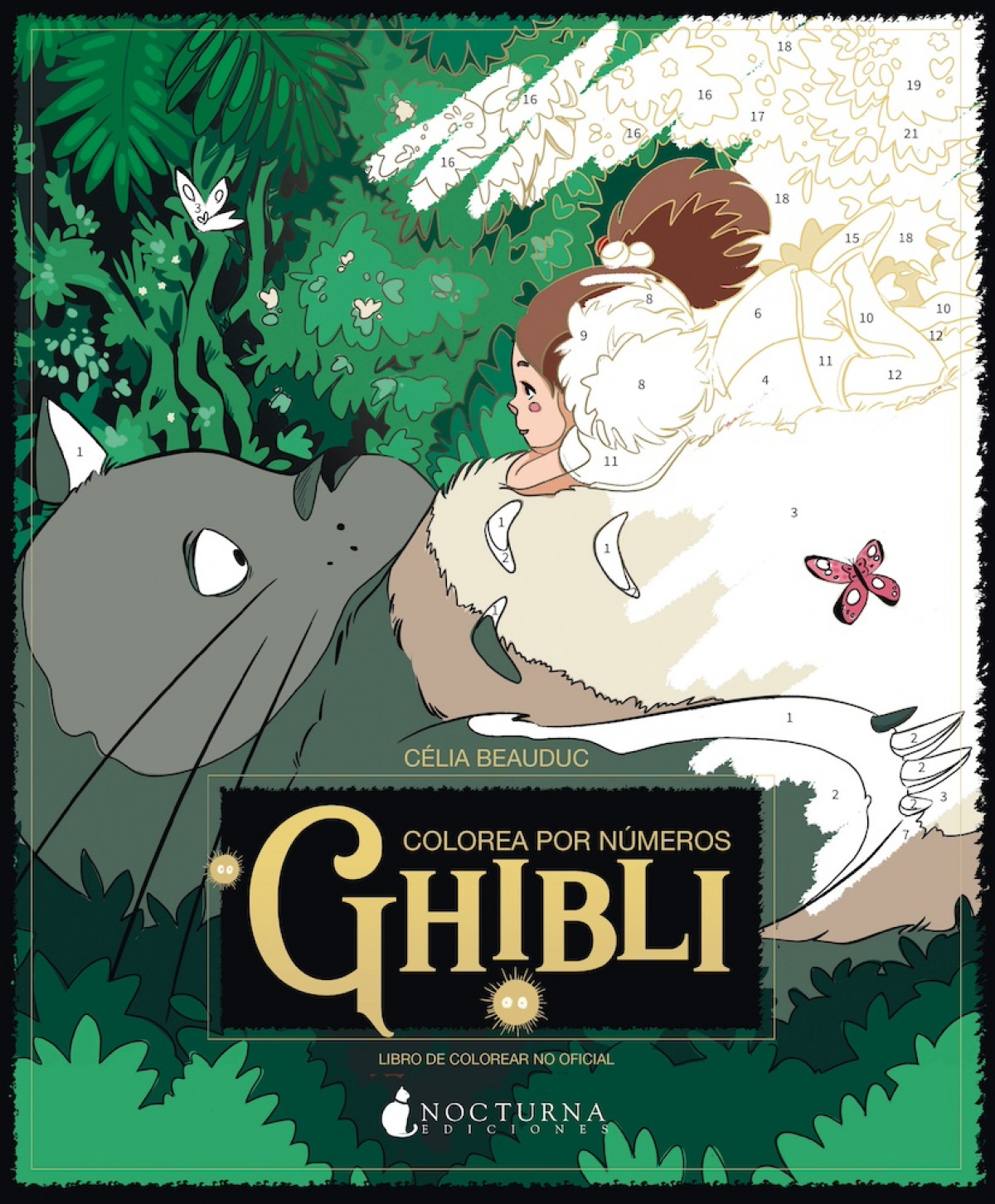  Colorea por números: Studio Ghibli 