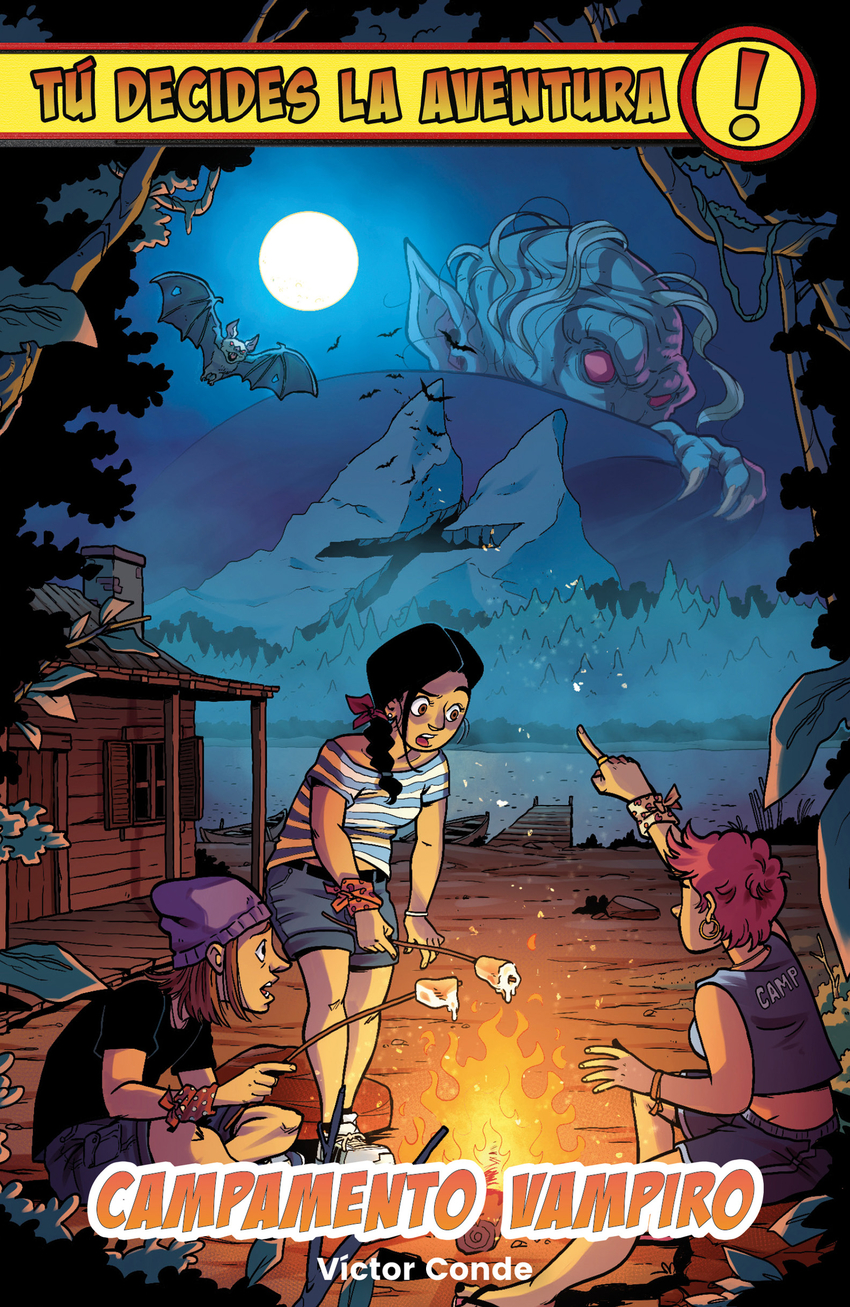 TÚ DECIDES LA AVENTURA: CAMPAMENTO VAMPIRO