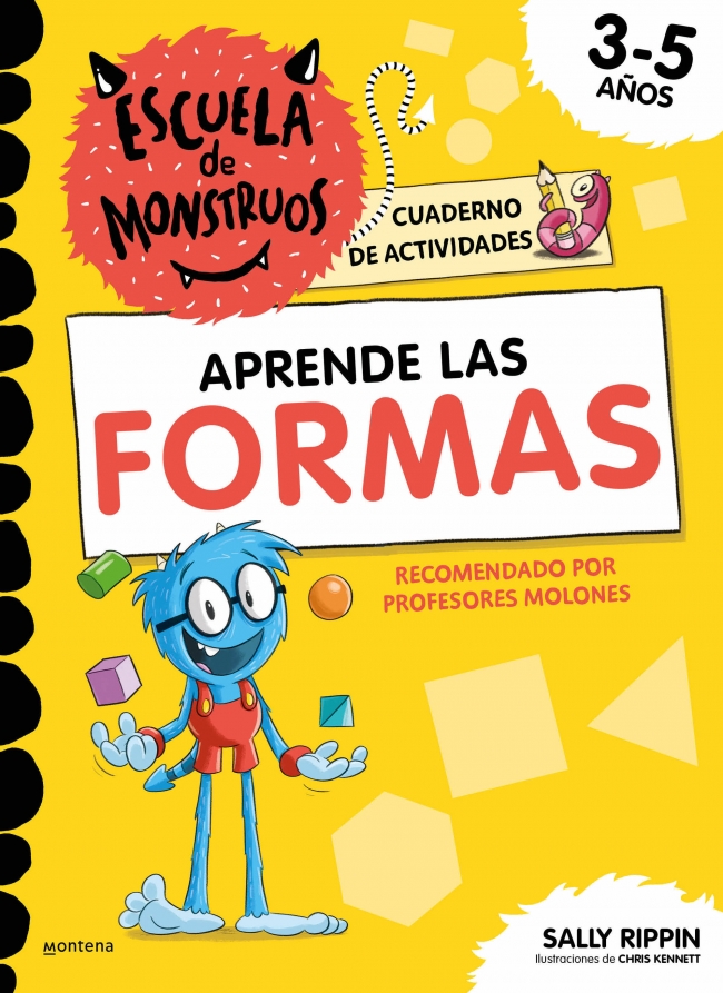  Escuela de Monstruos. Cuaderno de actividades - Aprende las FORMAS 