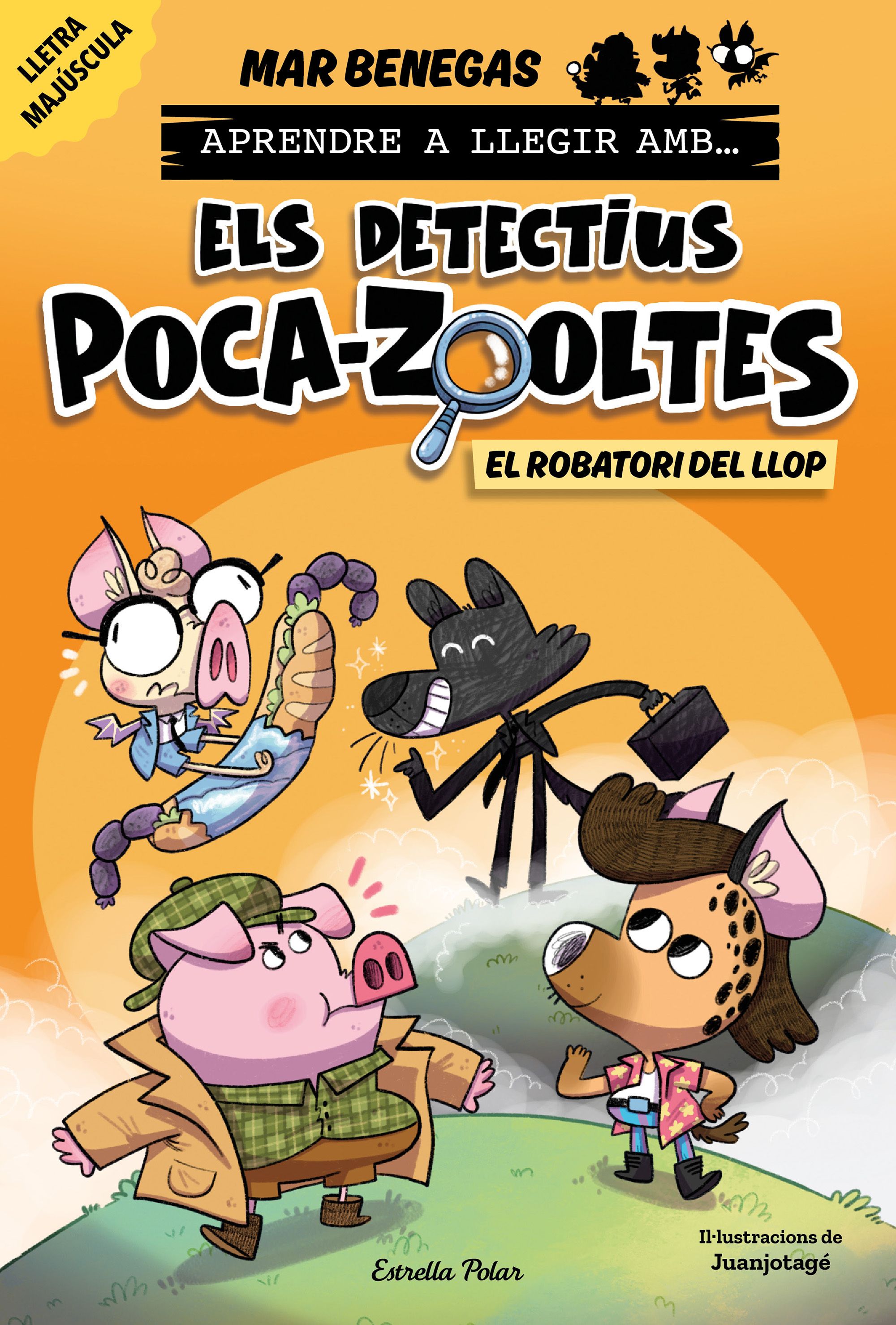  Aprendre a llegir amb Els detectius Poca-zooltes 11. El robatori del llop 