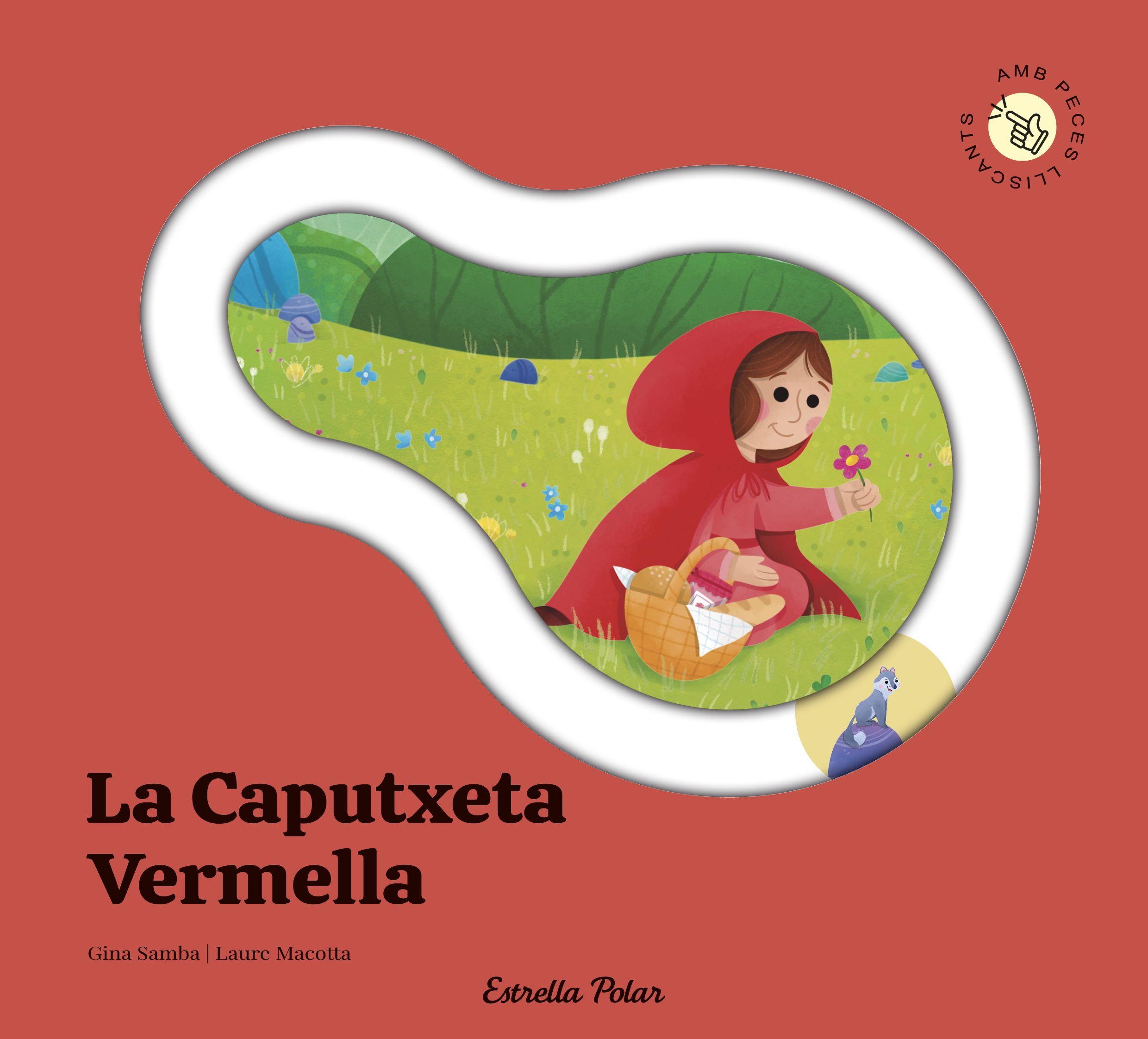  La Caputxeta Vermella. Conte amb peces lliscants 
