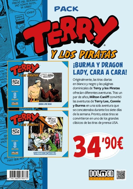 (pack).terry y los piratas 1936-1938 