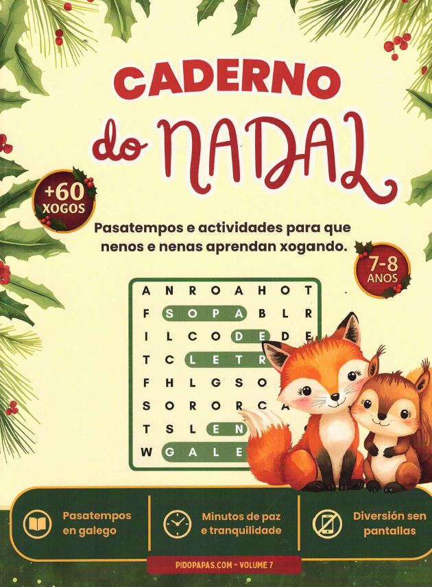  Caderno do nadal.(de 7 a 8 anos) 