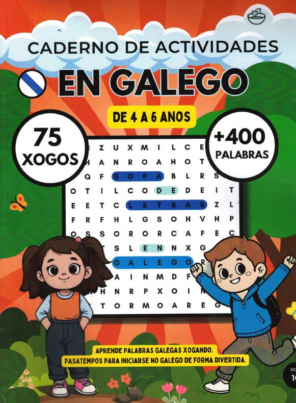  CADERNO DE ACTIVIDADES EN GALEGO (DE 4 A 6 ANOS) 