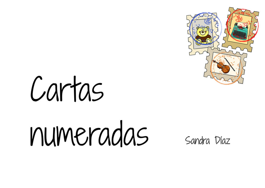  Cartas numeradas 