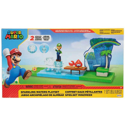 Playset Sparkling Waters Super Mario Bros 6Cm