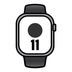 Apple Watch Series 11/ Gps/ 42Mm/ Gris Espacial/ Correa Depo