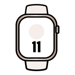 Apple Watch Series 11/ Gps/ 46Mm/ Oro Rosa/ Correa Rosa Rubo