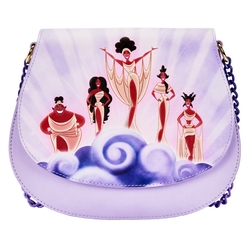Bolso Bandolera Nubes De Musas Hercules Disney Loungefly