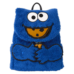 Mochila Peluche + Monedero Cookie Monster Barrio Sesamo Loun