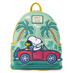 Mini Mochila Snoopy Y Woodstock Viaje Por La Carretera