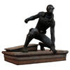 Estatua Spiderman Traje Negro Spiderman Marvel 18Cm
