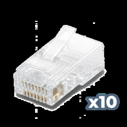 Conector Phasak Rj 45 Cat. 6 Utp (10 Unid) Phk 45C6