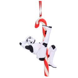 Adorno Colgante Star Wars Stormtrooper En Bastón De Caramelo
