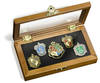 Pins Escudos Con Caja Harry Potter