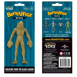 Figura Maleable Bendyfigs Critatura Del Lago Negro Universal
