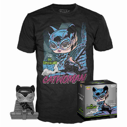 Set Figura Pop &, Tee Dc Jim Lee Catwoman