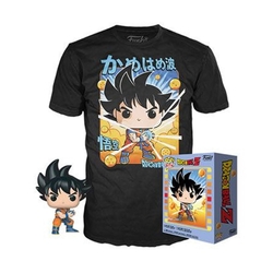 Pop & Tee Dragon Ball Z Goku Kamehameha Funko + Camiseta Tal