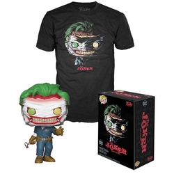 Set Figura Pop & Tee Dc Comics The Joker Exclusive M