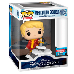 Figura Pop Deluxe Disney La Espada En La Piedra Arthur Pulli