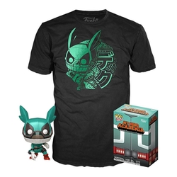 Set Figura Pop &, Tee My Hero Academia Deku With Helmet