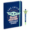 Set Cuaderno + Boligrafo Precious Cargo Yoda The Child Manda